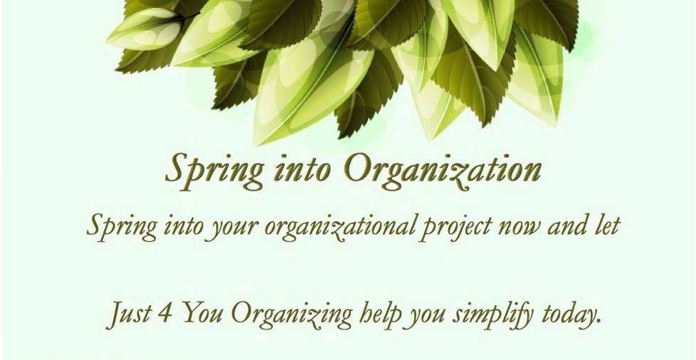 Spring into Organization
